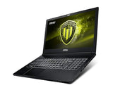 MSI WS63 8SK-021CA 15.6" 4K Slim Mobile Workstation (i7 -8750H, P3200, 32GB, 512GB SSD Plus 1TB HDD, ISV Certified), Win 10 Pro