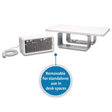 Kensington Cool View Wellness Monitor Stand with Desk Fan (K55855WW)