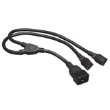 Tripp Lite P032-002-2C13 2 Feet C20 to 2 x C13 AC Power Splitter Y Cable