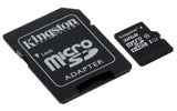 Kingston 32GB microSDHC Canvas Select 80R CL10 UHS-I Card+Adptr