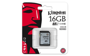 Kingston 16GB SDHC Class10 UHS-I 45MB/S Read Flash Card (SD10VG2/16GBCR)