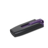 Verbatim 16GB Store 'n' Go V3 USB 3.0 Flash Drive, Black/Violet 49180