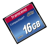 Transcend 400X-16 GB Compact Flash Memory Card TS16GCF400 (Blue)