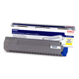 MC860 MFP Yellow Toner Cartridge