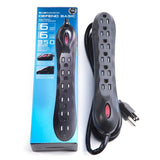 Blue Diamond 34603 Universal 6 Outlet Surge Protector Power Bar Strip