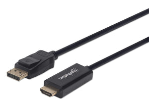 1080p DisplayPort to HDMI Cable (3-Foot)