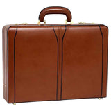 McKlein USA Turner Leather Expandable Attache Case