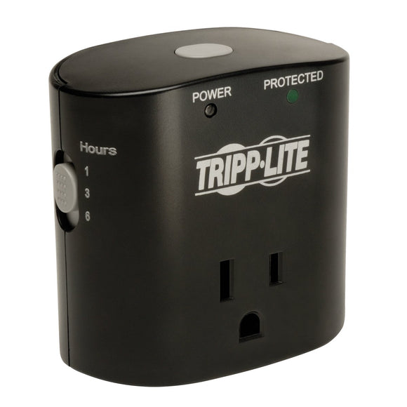 Surge Protector Wallmount Direct Plug in 1 Outlet with Timer