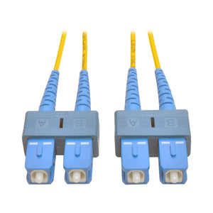 Tripp Lite Duplex Singlemode 8.3/125 Fiber Patch Cable (SC/SC), 2M (6-ft.)(N356-02M)