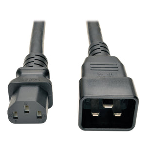 Tripp Lite P032-007 7 -Feet AC Power Cord 10A 100-240V, 12Awg, C13/C20