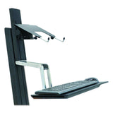 WorkFit-S. Single LD Sit-Stand Workstation