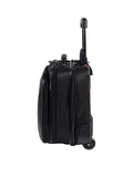 Swiss Gear International Carry-On Size Wheeled Case - Holds Up to 15.6-Inch Laptop and fits 7-Inch Tablet, Black