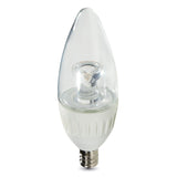 Verbatim Contour Series Candle Warm White 2700K Led Bulb, Replaces 40W 98392