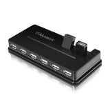 Aluratek AUH1210F 10-Port USB 2.0 Hub with AC Power Adapter