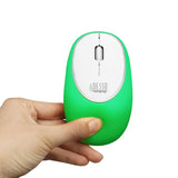 Adesso 2.4GHz 3 BTN Gel Mouse, Green (iMouse E60G)