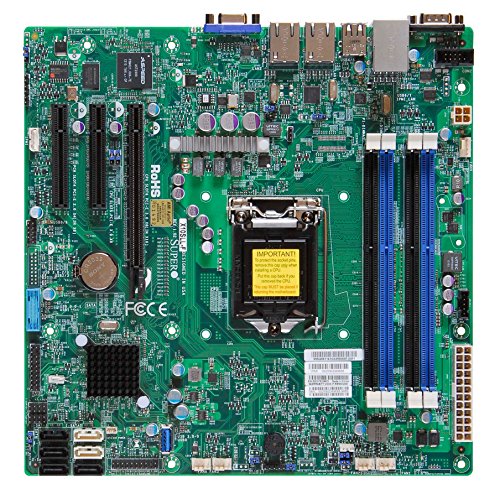 Supermicro Motherboard Micro ATX DDR3 1600 LGA 1150 Motherboards X10SLL-F-O