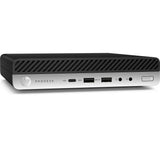 HP ProDesk 600 G4-2.1 GHz Intel Core i5-8500T Six-Core - 256GB SSD - 8GB - Windows 10 Pro