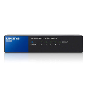 Linksys SE3005-CA 5Port Gigabit Metal Ethernet