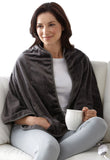 Sunbeam Heated Shawl, Gray