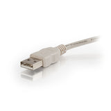 C2G 27225 USB to PS/2 Keyboard/Mouse Adapter Cable, Beige (1 Foot, 0.30 Meters)