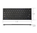 Siig Wireless Slim-Duo - Keyboard and Mouse Set - Black (JK-WR0H12-S1)