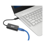 Tripp Lite USB C to Gigabit Ethernet Adapter USB Type C to Gbe Thunderbolt 3 Compatible 10/100/1000 USB-C