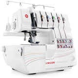 Singer 14T968DC Professional 5 Thread Serger Overlock, White