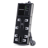 CyberPower CSB806 Surge Protector 8-Outlets 6 Ft Cord 1800 Joules