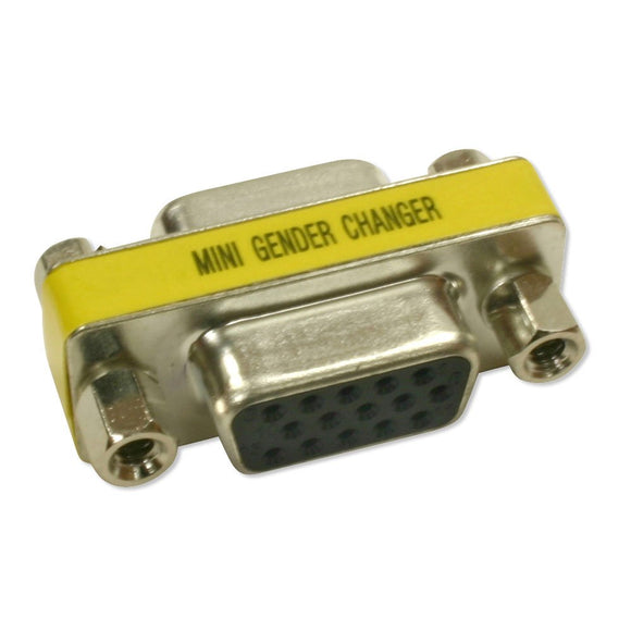 DB15HD F/F Mini Gender Changer