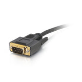 C2G 02444 Velocity DB9 Male to 3.5mm Male Serial RS232 Adapter Cable, Black (1.5 Feet, 0.45 Meters)