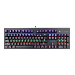 Mazer Aluminum Mechanical Keyboard, 104 Key Layout, Floating Keycaps, Backlight System PC/Mac/Linux