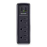 CyberPower CSP300WU Professional 3-Outlets Surge Protector 2 USB Charging Ports 918 Joules