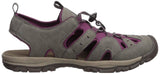 Northside Women's Burke II Sandal, Stone/Berry, 9 M US