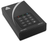 Apricorn Aegis Desktop 4 TB FIPS 140-2 Validated 256-Bit Encrypted Hard Drive (ADT-3PL256F-4000)