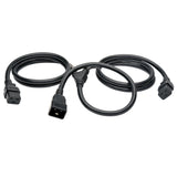 Tripp Lite P036-006-2C19 6 Feet C20 to 2 x C19 AC Power Splitter Y Cable (Black)