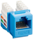 CAT5E Blue Keystone Jack 568A/568B