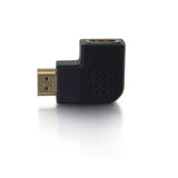 C2G 43291 Right Angle HDMI Adapter - Left Exit, Black