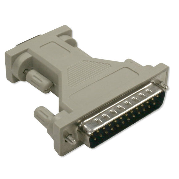 DB9-DB25 F/M Standard AT Serial Adapter