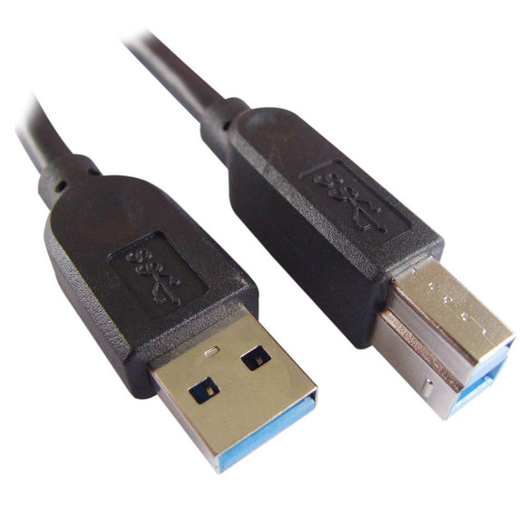 BlueDiamond 6786 USB 3.0 Ab Cable - Mm, Black, 10 ft