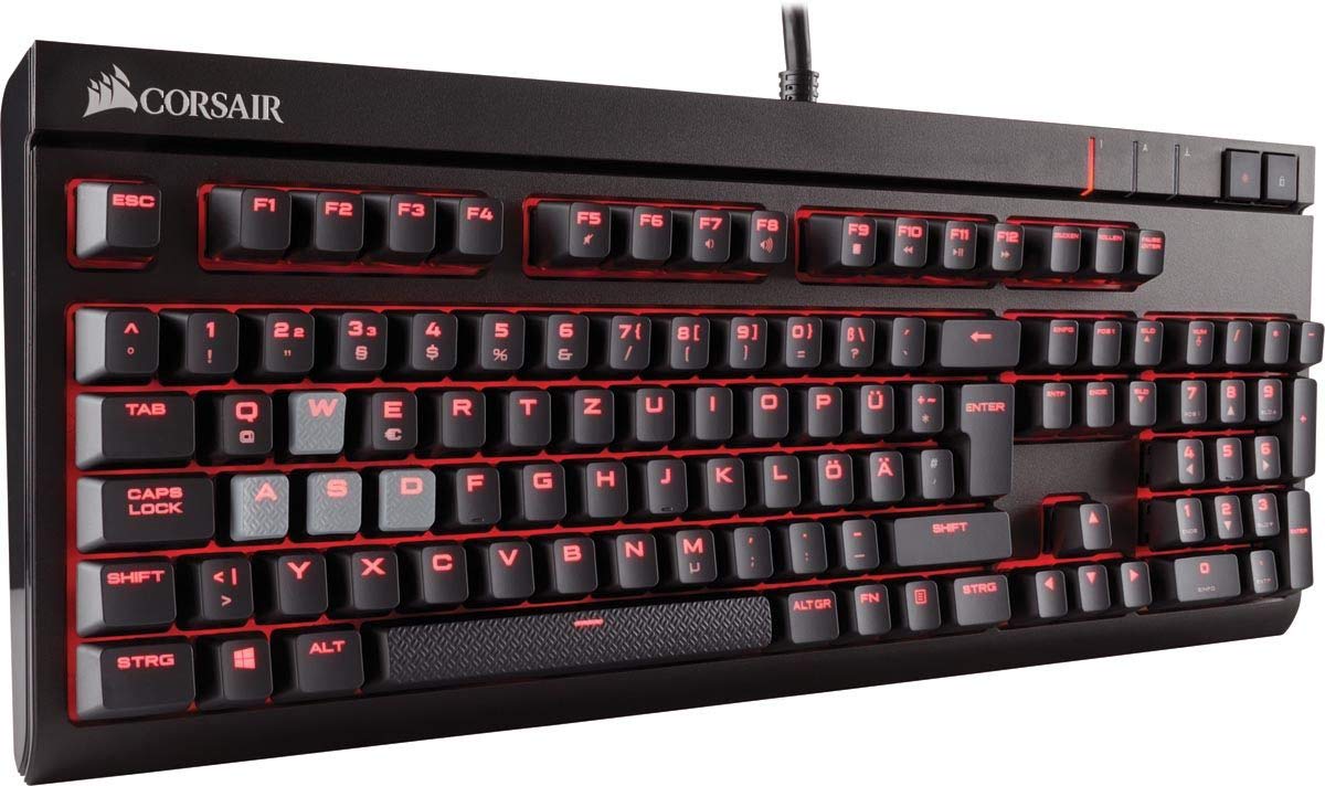 Corsair Strafe RGB outlet MK.2 Mechanical Keyboard, USB Pass-Through Port