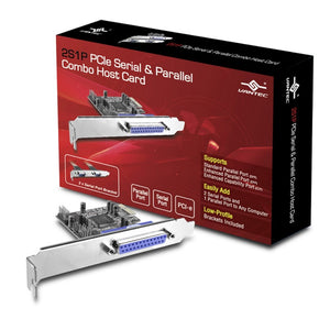 Vantec PCIe 2 Serial & 1 Parallel Host Card (UGT-PCE2S1P)