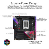 ASUS ROG Zenith II Extreme TRX40 Gaming AMD 3rd Gen Ryzen Threadripper sTRX4 EATX Motherboard with 16 Power Stages, PCIe 4.0, WiFi 6 (802.11ax), USB 3.2 Gen2 and Aura Sync RGB