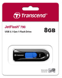 Transcend 8GB JetFlash 790 USB 3.0 Flash Drive TS8GJF790K