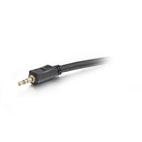 C2G 02444 Velocity DB9 Male to 3.5mm Male Serial RS232 Adapter Cable, Black (1.5 Feet, 0.45 Meters)