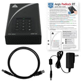 Apricorn Aegis Desktop 6 TB FIPS 140-2 Validated 256-Bit Encrypted Hard Drive (ADT-3PL256F-6000)