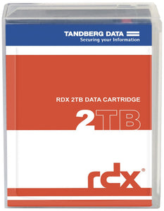 Tandberg RDX QuikStor - RDX X 1-2 TB - Storage Media, Black (8731-RDX)