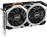 MSI Gaming GeForce RTX 2060 6GB GDRR6 192-bit HDMI/DP Ray Tracing Turing Architecture VR Ready Graphics Card