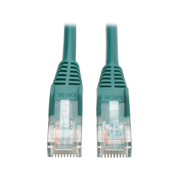 Cat5e 350mhz Snagless Molded Patch Cable (Rj45 M/M) - Green, 10-Ft.