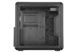 Cooler Master MasterBox Q500L Mini-Tower, Standard ATX, Transparent Side Panel, Fully Ventilated for Airflow