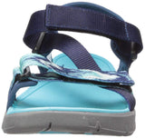 Northside Women's Kenya Sandal, Navy/Light Blue, 10 M US